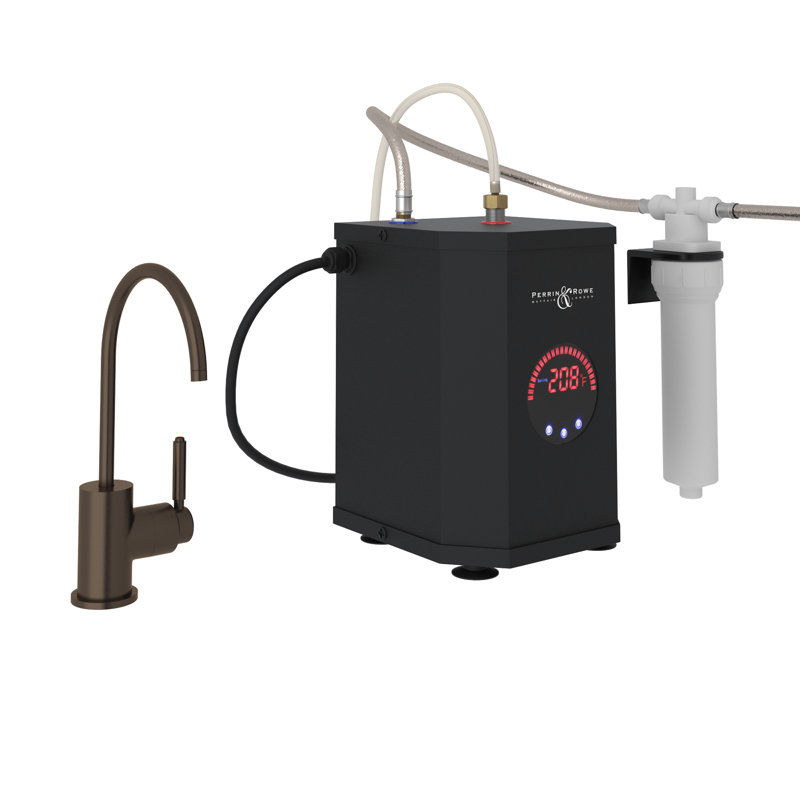 Lux™ Hot Water Dispenser, Tank and Filter Kit, Tuscan Brass