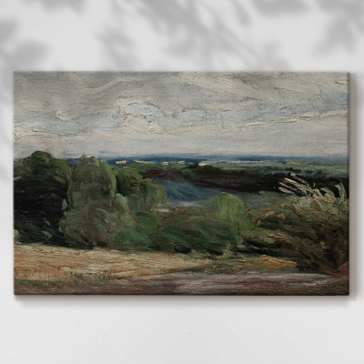 Paysages rétro-CMXLIX -Galerie enveloppée Cavas