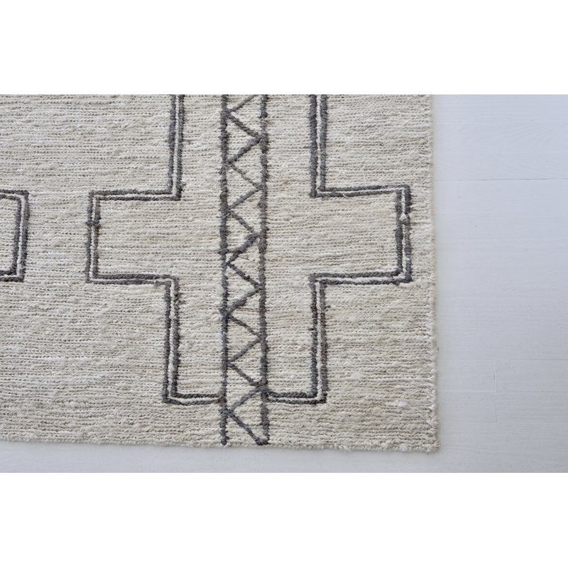 Cleo Hand knotted Hemp & Jute Rug, Rectangle 9' x 12'