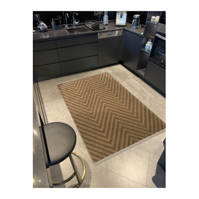 Tapis géométrique Zig Zag