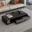 Roshanak Extendable Coffee Table with 4-Drawer Storage