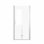 33-32 "x 72" Bifold Shower Door, 1/4"(6mm) Tempered Glass, Chrome Aluminum Frame, Explosion Proof Film