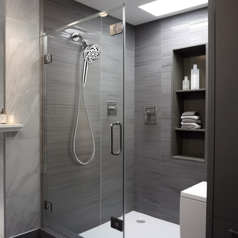 Pomme de douche à main Rain 1,8 GPM GPM, Chrome