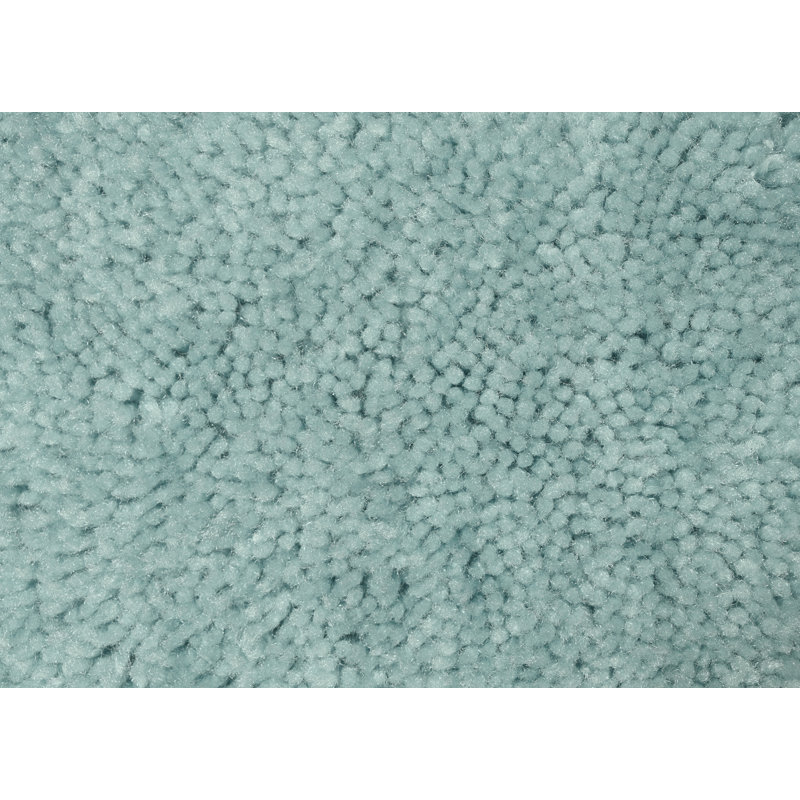 Tapis de bain antidérapant en nylon doux Mccluney, Écume de mer, L 30 po x L 50 po