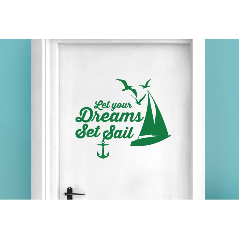 Nautical & Beach Wall Decal, Green
