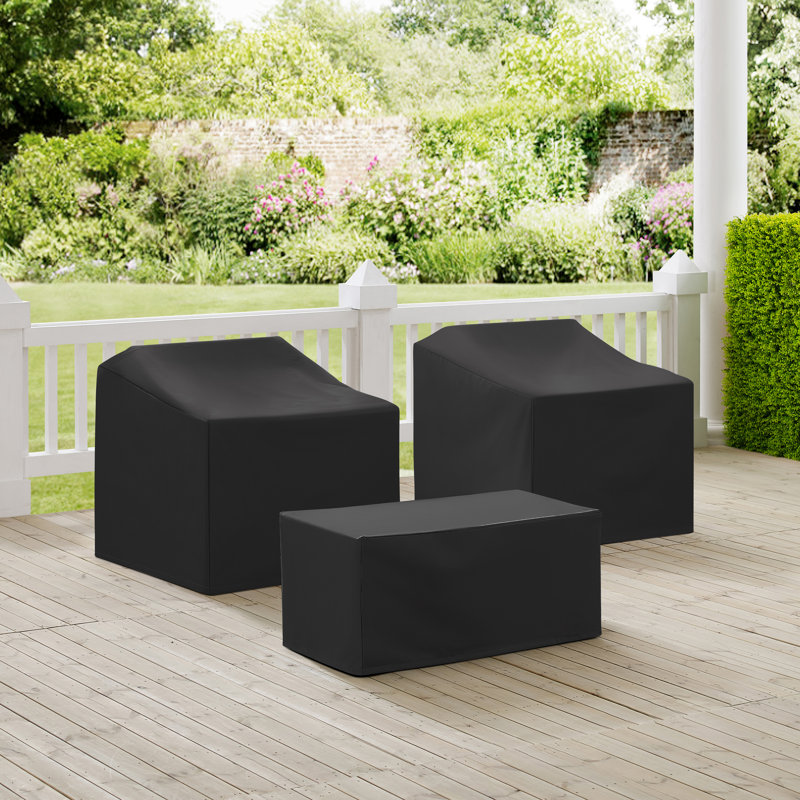 Outdoor Conversation Set Cover, Black