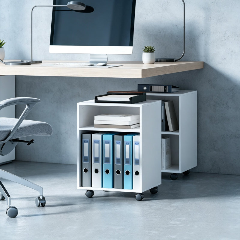55.5cm H x 40cm W Printer Stand