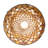 12" Wide Tiffany Fishscale Pendant