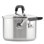 KitchenAid Stainless Steel Induction Sauce Pan with Measuring Marks and Lid, 2 Quart