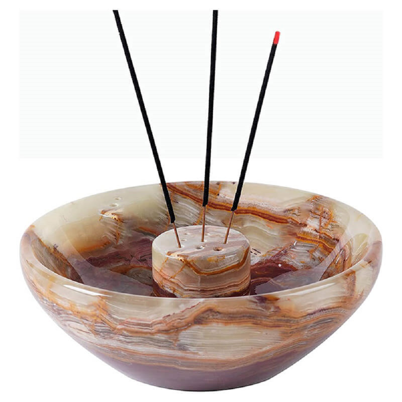 1 2'' H Marble Tabletop Dish