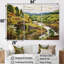 «Green Wondering Pastoral Harmony - River Print», ensemble d'art mural-107741556-107741561
