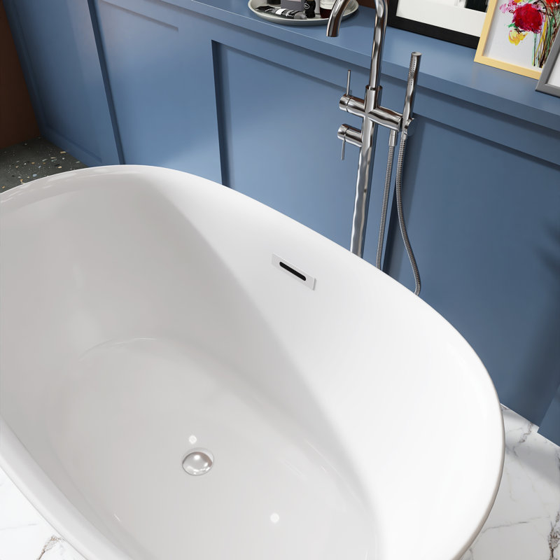47'' Acrylic Freestanding Bathtub-Acrylic Soaking Bathtub