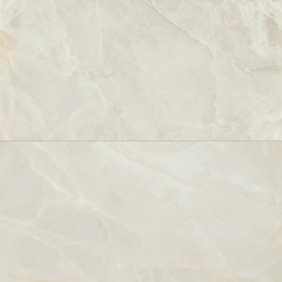 Italian Onyx 24" x 48" Matte Marble Look Porcelain Floor and Wall Tile (2 PCS, 15.5 Sq. Ft./Case)