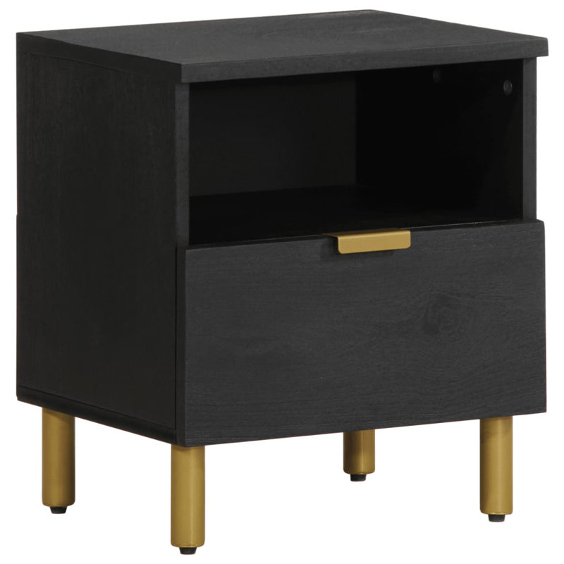 Ajesh 40 cm W Bedside Table