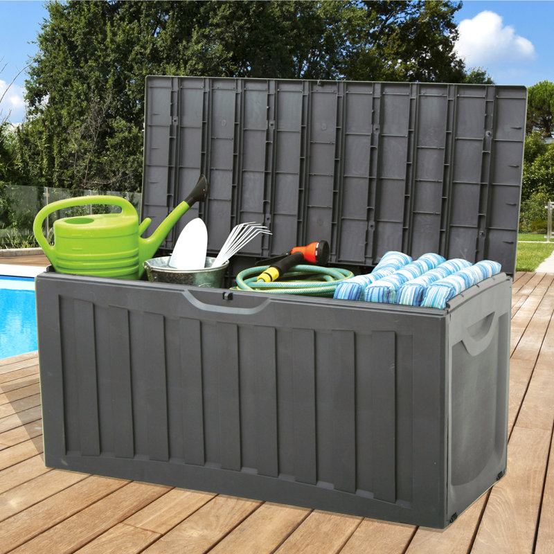 Ram Quality Products Plastic, Gray, 360 qt