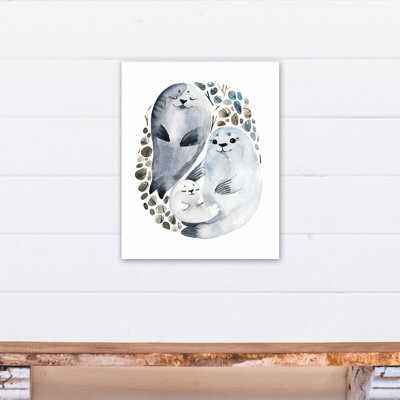 Art sur toile seal love Moffitt