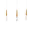 Solitude 3 Light Crystal LED Multi-Light Pendant-982256381