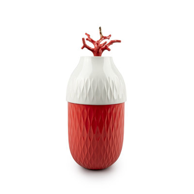 Vase de table en porcelaine fait à la main