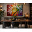 «Rainbow Blossoms», reproduction d'art sur toile-130622633