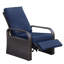 Chaise longue d'extérieur en métal Adhvik-194276674