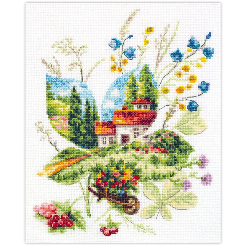 Kit de point de croix compté Magic Needle Summer Day 210-321