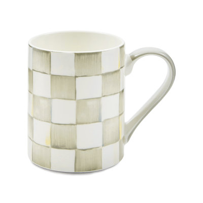 Check Porcelain Mug