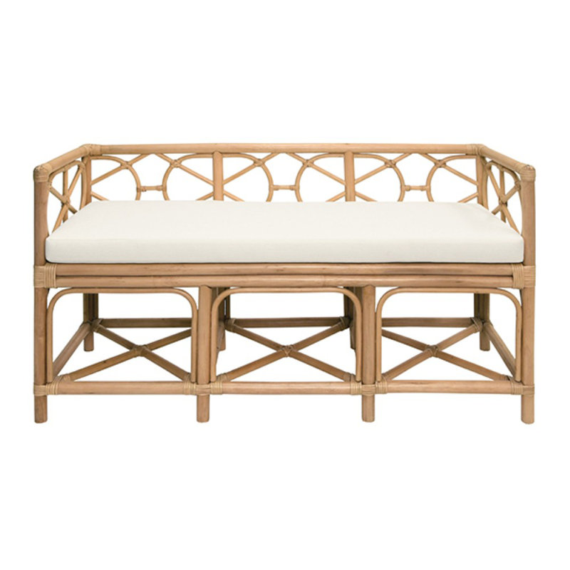 Ferguson Upholstered Bench, Natural