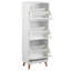 Perao 12 Pair Shoe Storage Cabinet