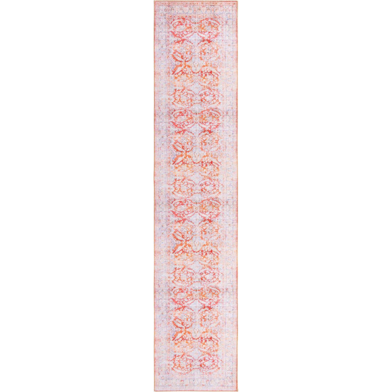 Chenille Oriental Indoor Rug, Runner 2'6" x 12'
