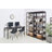 Lakeicha Solid Wood Top Metal Base Computer Desk-143371939-143371940-192222696