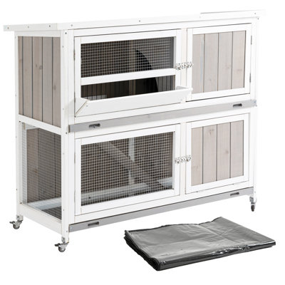 Weather Resistant Rabbit Small Animal Hutch