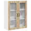 Vidaxl Kitchen Wall Cabinet With Shelf Concrete Grey 80 X 31 X 100 Cm-121217736-121217735