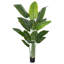 Arbre de paradis artificiel 6,5 pi en pot de ciment noir - grande plante tropicale artificielle pour la décoration de plancher intérieur (sans pot)-1131895827-1131895831