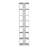 Shoe Rack, White, 7 Shelves-1877496080