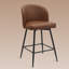 360°Swivel Barstool Counter Height Barstools with Back-1630115552-1850157871