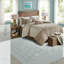 Ensembles de literie pour grand lit en faux suède de qualité supérieure, style chalet confortable pour la maison