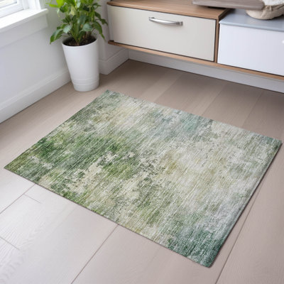 Premium Machine Washable Gurubaksh AMF1158 Abstract Rug