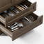 Garde-manger Bayview Elinna H 63 po avec 2 tiroirs, 3 tablettes, conception sans poignée-688670335