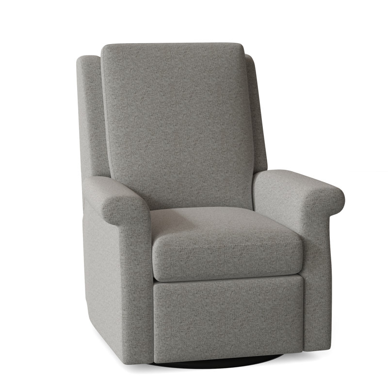 Greek 32.5" Wide Standard Recliner, Manual, 9508 Hazelnut, Swivel Glider