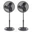 Ventilateur sur socle oscillant et inclinable 16 po Lasko, blanc (paquet de 2)-63644591