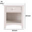 Eltion 22'' W Solid Wood Nightstand