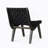 Outdoor 3-Piece Wood Patio Seating Set