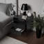 Ensemble de chambre à coucher moderne 2 pièces avec commode et table de chevet 6 tiroirs Bertero-100929401