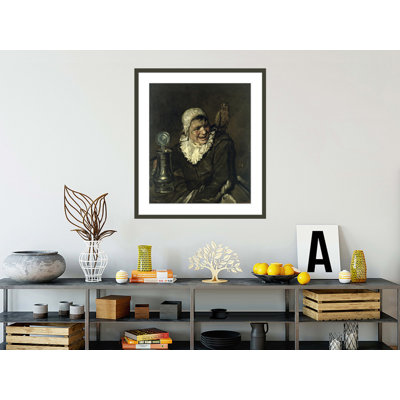 Malle Babbe par Gustave Courbet, impression giclée sur cadre