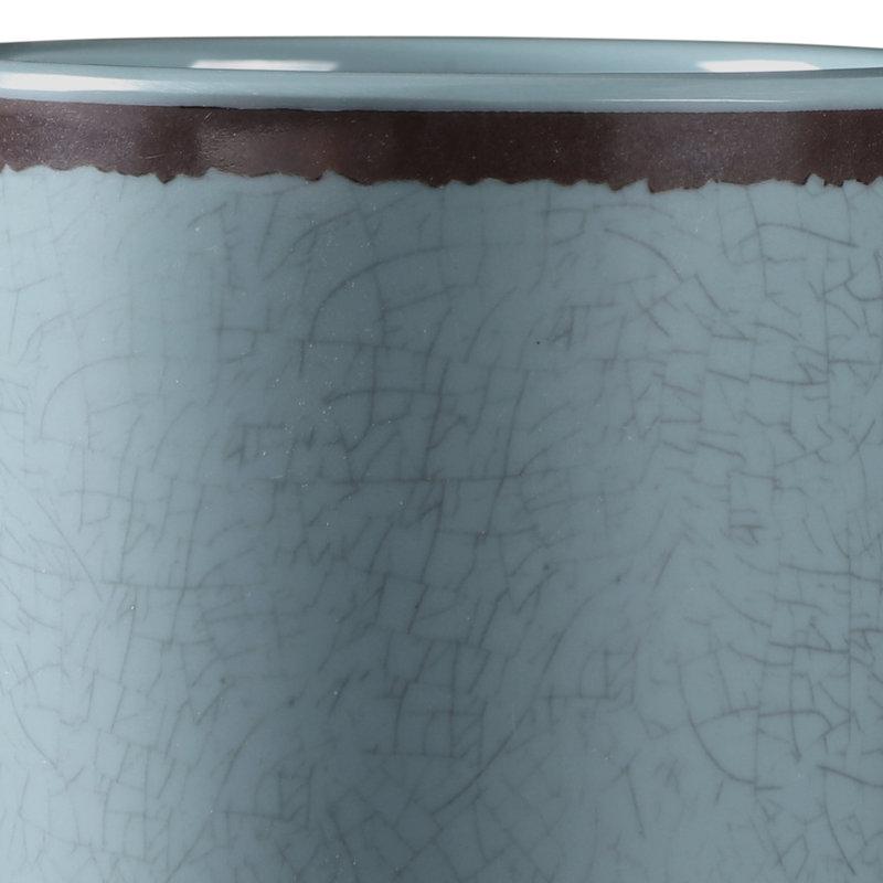 Grande tasse à café mélamine Mojave, Camée bleue, 10 oz
