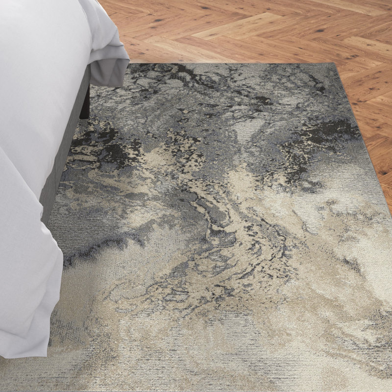 Akins Abstract Area Rug, Rectangle 239 x 320cm