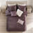 8-Piece Queen Comforter Set,Mauve