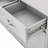 Three Doors Side Table-Grey