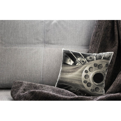 Macro Square Throw Cushion