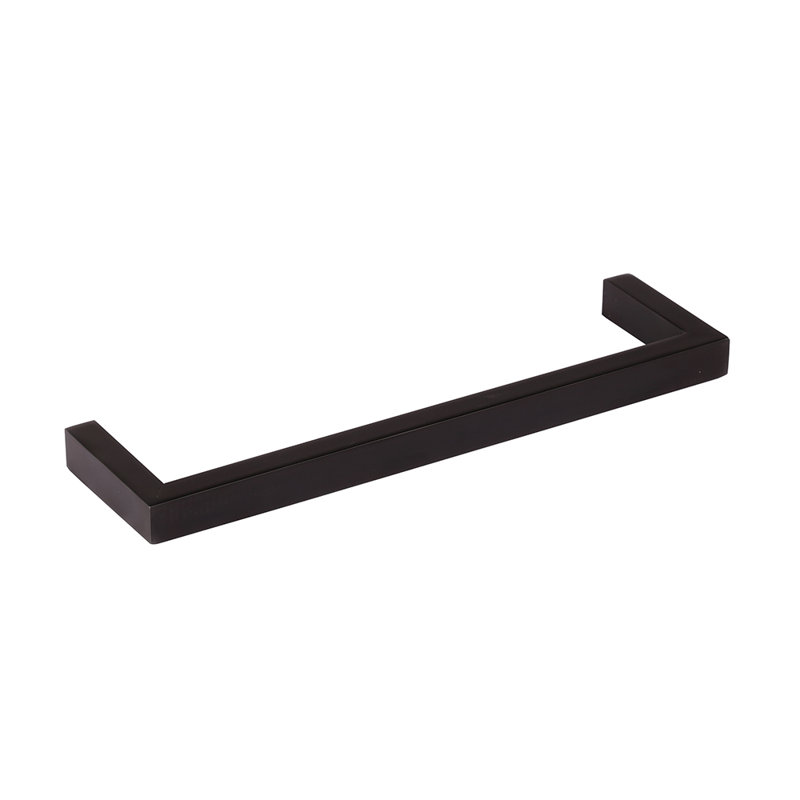 Flash Wall Mounted Towel Bar, Matte Black